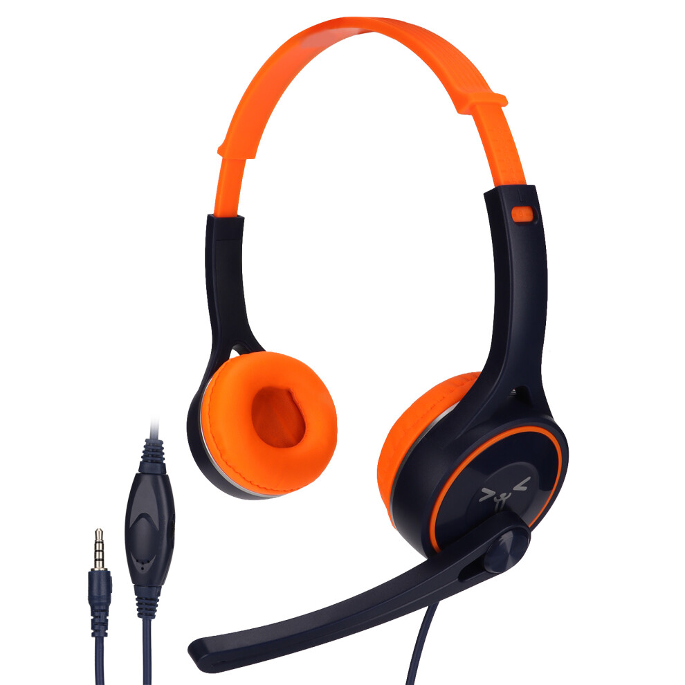 Kids Headphone Stereo 3.5Mm Jack Foldable Noise 9387669803380