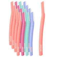 Bliss Dermaplane Razor - 16 Stuks Dermaplaning Tool voor Vrouwen - Oogbrouw Scheerapparaat