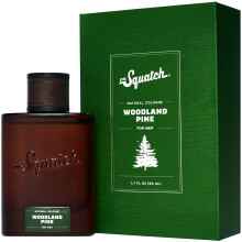 Dr. Squatch Woodland Pine Natural Köln - Männysypressin ja vetiverin tuoksu, joka on saanut inspiraationsa Pine Terva -patukkasaippuasta