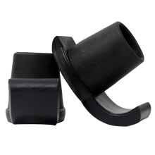 Non-Slip Sled Foot Mat Walker Gliders 2pcs Heavy Duty Skis for Walkers Crutches Small Nonstick Sliders