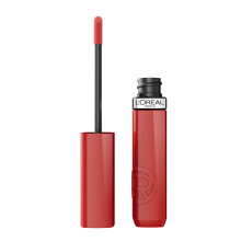 L'Oreal Paris Ufejlbarlig Lak Resistance Flydende L?bestift 16HR Langvarig Lip Makeup med Lak-lignende Glans og Zero Transfer 635 Worth It Medium