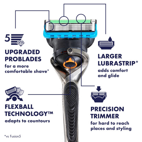 Gillette Gillette ProGlide Scheermes voor Mannen, Handvat + 1 Mes Navulling 1