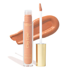 City Beauty City Lips Plumpande Läppglans Nude - Högglans för Fylligare, Yngre-Liknande Läppar