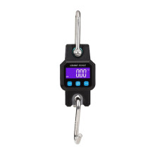 High Precision 300kg Portable Digital Crane Scale 50g Accuracy Rechargeable Fishing Scale Black Color