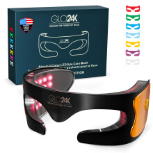 GLO24K Bionic 7 Color LED Eye Care Mask I Designed fr den knsliga huden runt gonen. fr en felfri strlande hy.