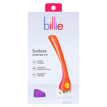 Billie Scheermes voor Vrouwen - Scheerset + 2 x 5-Blade Scheermes Navullingen + Magnetische Houder - Sunburst