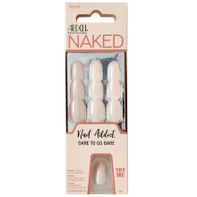 Ardell Nail Addict Naked Pristine Press On Nails Short Round Shape Nail Kit 1-Pack