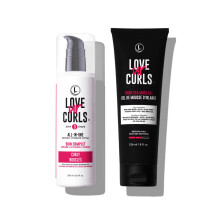 Love Ur Curls All-in-One-Locken-Creme-Styler fr lockiges Haar und Irisches Seemoos-Haargel-Paket. Definieren Sie Feuchtigkeit und stylen Sie mit She