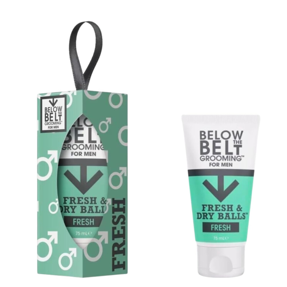 Below The Belt Groom Cream Below The Belt Grooming Fresh & Dry Ball Intimate Deodorant And Anti Chafing For Men Protects Against Sweat Odour And Chafing Fresh Scent Ba