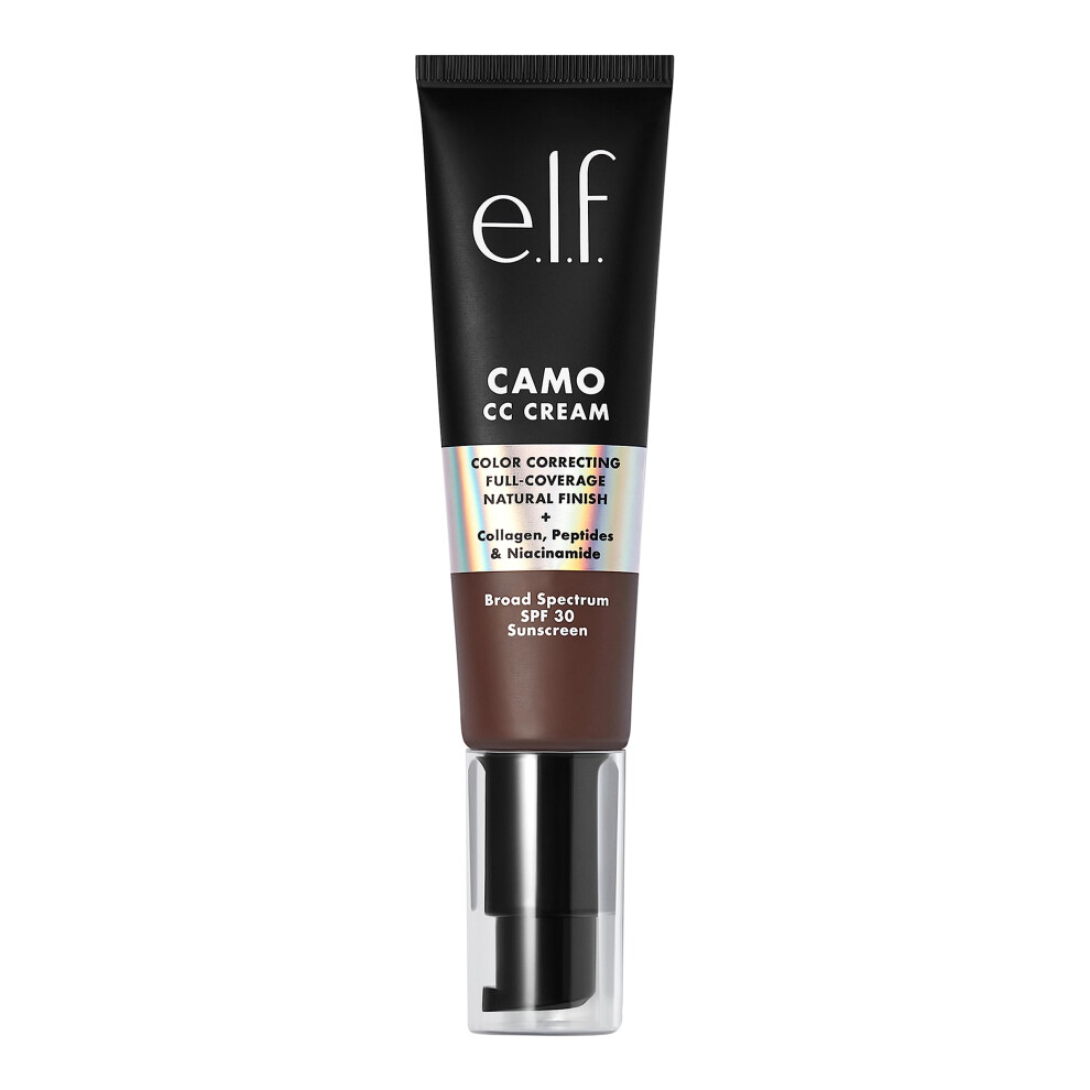 Photos - Foundation & Concealer ELF e.l.f. Camo CC Cream SPF 30 Color-Correcting Medium-To-Full Coverage Face Foundation Delivers An Airbrushed Finish Vegan & C