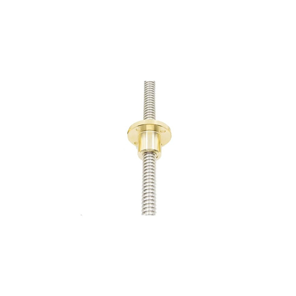 T20 Lead Screw Linear Guide with Brass Nut, 250mm Threaded Rod for CNC 3D Printer Accessories, Lead 4mm Size-image-OPC-PJNSFSB-NEW
