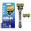 Gillette Gillette Proglide Shield Razor for Men Handle + 2 Robes de cuchilla 1