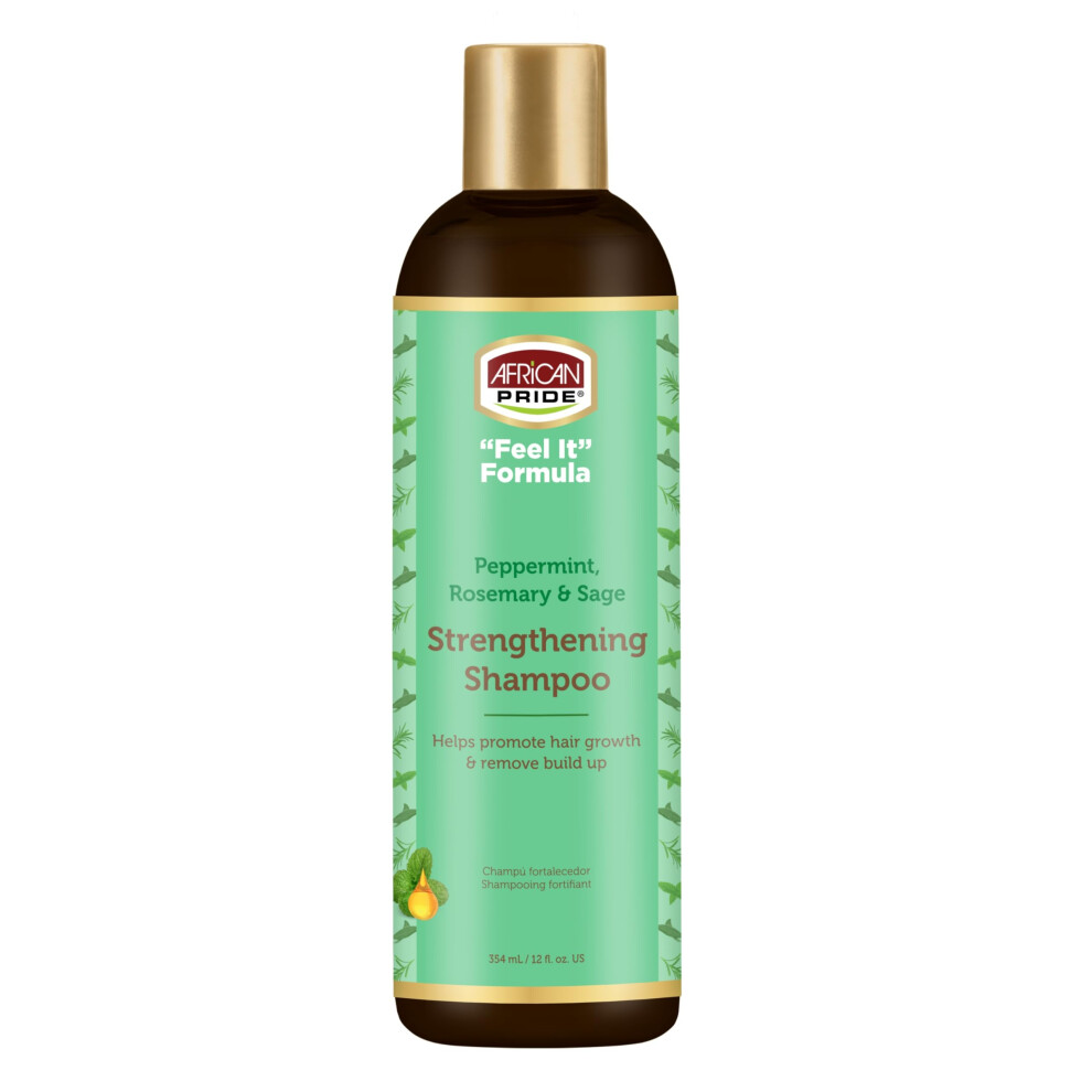 African Pride Feel It Formula Hair Strengthening Balm - 4Oz