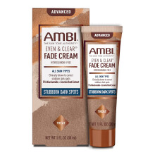 Ambi Even & Clear Geavanceerde Verbleekcrème, Hydroquinone-vrij, Behandeling voor Hyperpigmentatie