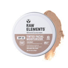 Raw Element Ultra-Moisturizing Tinted Face Cream, Non Toxic Mineral Face Sunscreen, Daily Tinted Moisturizer, Non-Nano Zinc Oxide, Reef Friendly, All