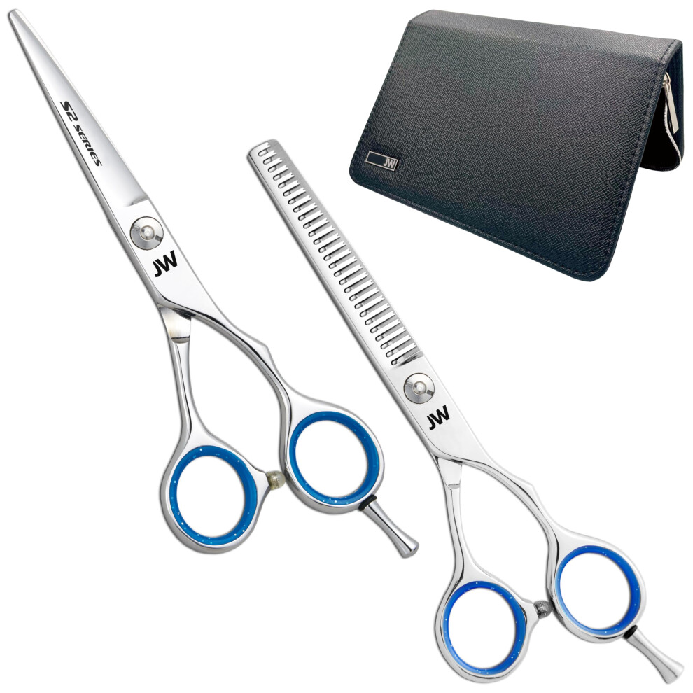 Jw Shears Light Jw S2 Duo (Matching Hair Shear And Thinner) (5.5 Inch Right Hand)