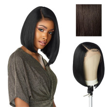Sensationnel Butta Lace Wigs - Unit 1 Extra Wide 5 Inch Diepe Scheiding Synthetisch Vooraf Geplukt (2 DONKERBRUIN)