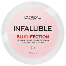 L'Oreal Paris Ufejlbarlig sl?r-fektion Longwear l?s indstilling Powder sl?rende ansigtspulver med op til 24 timers slid Brightening Deep Pink 1 s