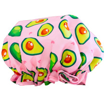 SMUG Shower Cap - Waterproof Shower Cap with Elastic Lining - Three Prints Available - Showers Cooking Spa Salon Sleeping Makeup - Shower Cap