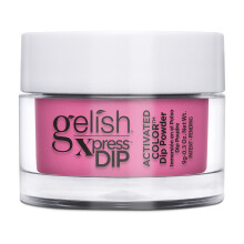 Gelish Xpress Powder Dip Collection (B-girl Style) Hot Pink Nail Dip Powder Vibrerande frg Professionell kvalitet High Shine Chip-resistent 0,3