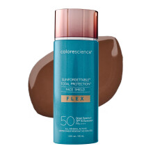 Colorescience Total Protection Face Shield Flex SPF 50 Zinc Oxide Formula Rich Deep 1,8 fl. oz.