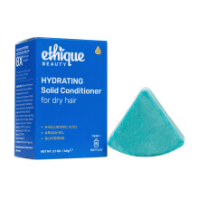 Ethique Hydrating Conditioner Bar for dry hair with Hyluronic Acid - Plastic-Free Cruelty-Free Vegan 2.12 oz