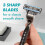 Gillette Mach3 Scheermes voor Mannen 1 Scheermeshandvat + 6 Mesjesvullingen 3