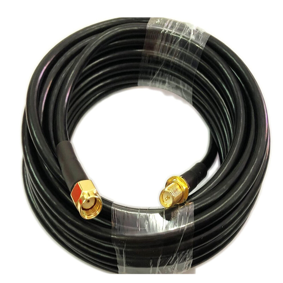 Rg58 Coaxial Cable Rp-Sma Male To Rp-Sma Female Pigtail Connector 15Cm 50Cm 1M 5M 10M 20M 30M Lengths 6482260679518