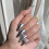 SILVER CHROME Press-On Nails by Lavaa Beauty | Mirror Chrome Silver Stiletto Nails 3