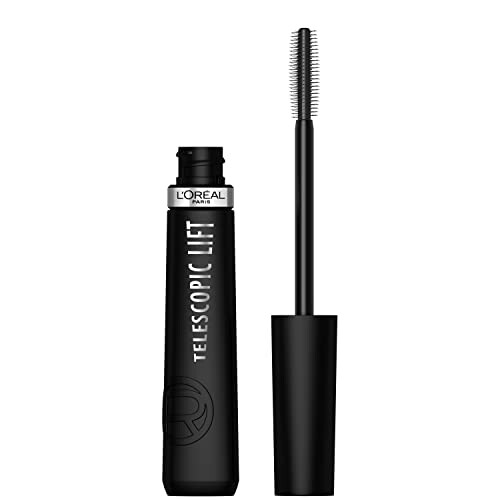 L’Oréal Paris L'Oréal, Telescopic Lift Mascara, 991 Black, 0.33 fl oz (10 ml) 1