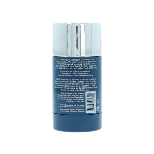Clean Shower Fresh Moisture-Absorbent Deodorant Stick for Men 2.6 oz 1