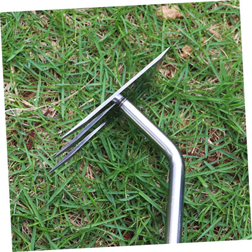 Multi-Function Weeding Tool with Ergonomic Grip and Fork Tips for Gardening Professionals and Beginners, Durable Garden Remover 2