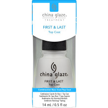 China Glaze First und Last 0,5 Flüssigunze 0,5 Flüssigunze