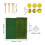 Hitting Mat Dual Grass Mini Golf Training Practice Pad Launch Zone Hitting Turf Mat 9