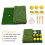 Hitting Mat Dual Grass Mini Golf Training Practice Pad Launch Zone Hitting Turf Mat 11