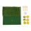 Hitting Mat Dual Grass Mini Golf Training Practice Pad Launch Zone Hitting Turf Mat 2
