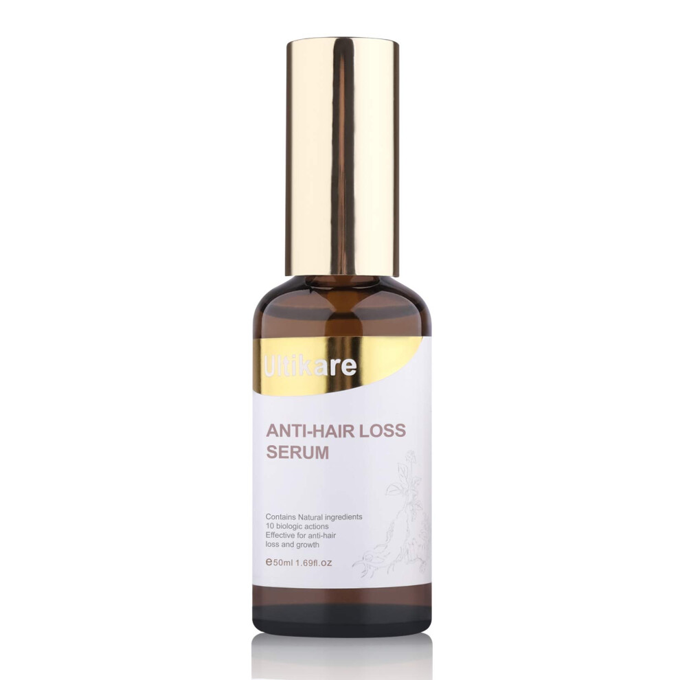 Ultikare Ginger Germinal Oil Hair Growth Oil Serum Hair Care Serum Stop Hair Loss Liquid For Women And Men 50Ml