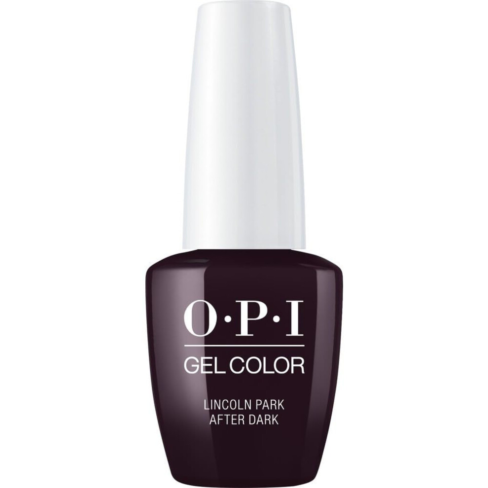 Opi Gelcolor Nail Polish Gel Nail Polish Lincoin Park After Dark 0.5 Fl Oz Purple