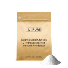 Pure originele ingredinten Salicylzuurkristallen (8 oz) 2-hydroxybenzozuur Altijd puur, geen vulstoffen of additieven