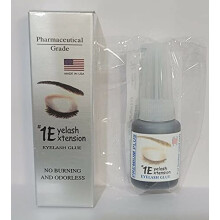 Premium Plus #1 Przedluzanie rzes Klej do klejenia rzes Nie palacy i bezwonny 0,34 uncji - Klasa farmaceutyczna Made in USA Czarny