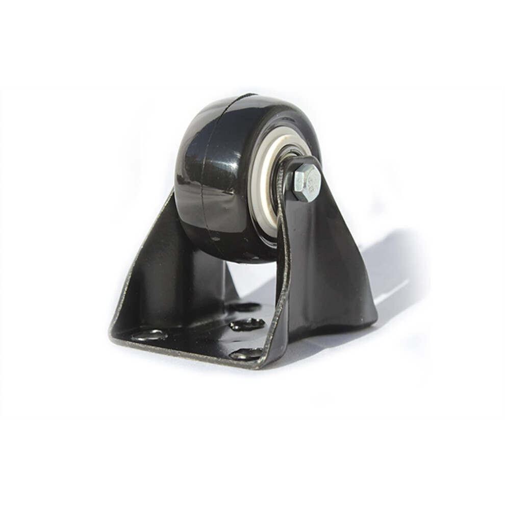 2 Inch Pu Caster Wheels Set Of 4, Directional And Universal Furniture Trolley Wheels For Industrial Use 6947110189819