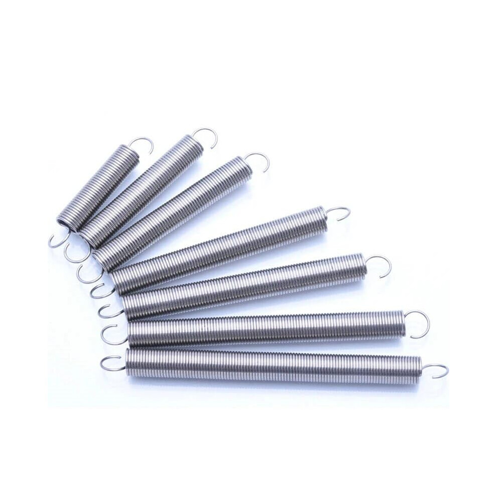 Spring Tension Extension Spring 1.2Mm Wire Diameter 8Mm Outer Diameter 100Mm Length Cylindroid Helical Coil 6493810697456