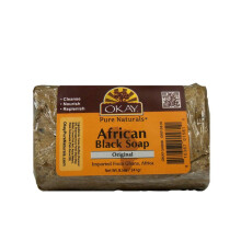 Okay Pure Naturals, Afrikanische Schwarze Kernseife, Original, 8,5 oz (241 g)