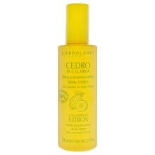 Fesh Evanescense Krperspray Kalabrische Zitrone von LErbolario fr Unisex 3,3 oz Krperspray