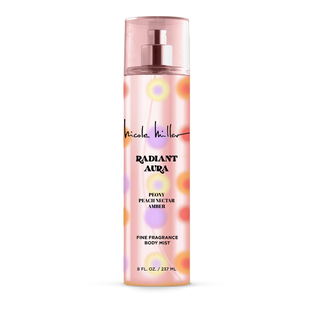 Nicole Miller New Yo Peach/Amber Nicole Miller Radiant Aura Body Mist, 8 Fl. Oz.