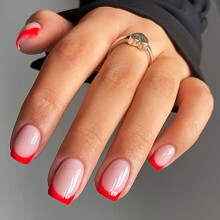RikView Press on Nails Unhas curtas de ponta francesa Unhas ovais Unhas falsas brilhantes Unhas falsas com design Unhas de acrlico de cobertura