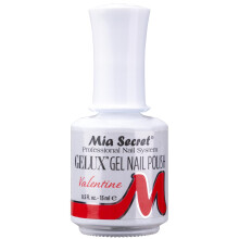 Mia Secret Gelux Soak-off-Gel-Nagellack in der Farbe Valentine  Mit der Nagellampe ausgehrteter Gel-Nagellack  Esmaltes fr unterwegs und langes D