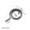 Extension Spring Assortment 5PCS for Security Door Handles, Torsion Spring Flat Wire Lock Handle Replacement 2.5 Inch 2