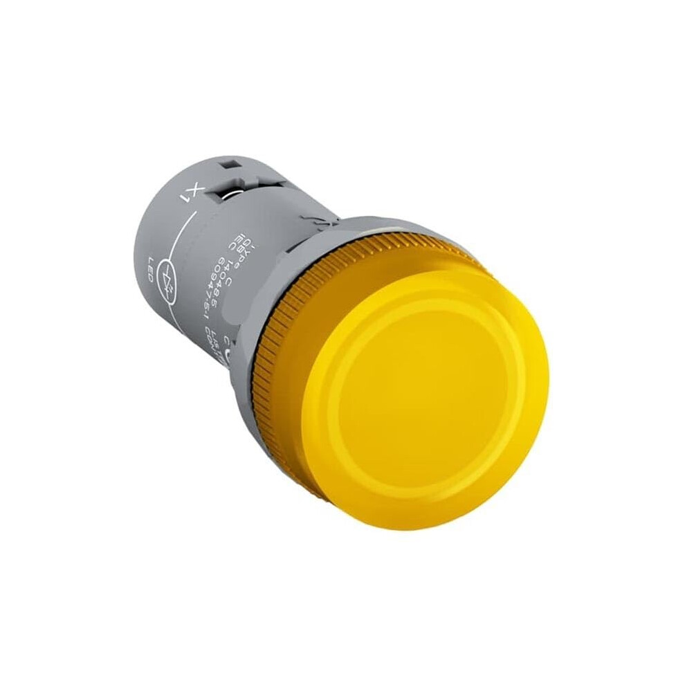 CL2 Series LED Indicator CL2-542Y Yellow 12V 0.5W Panel Mount Signal Light for Industrial Applications-image-OPC-PJNSKR9-NEW