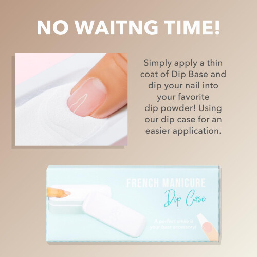 Kiara Sky French Manicure Dip Powder Starter Kit | Mini dimensione 2